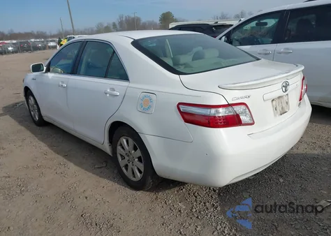 2007 Toyota Camry Hybrid z USA, uszkodzony, nr VIN JTNBB46K773018759